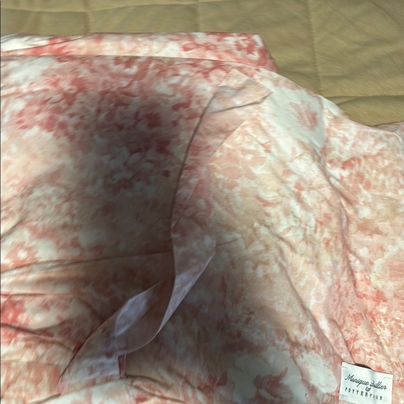 Pottery Barn Pink and Cream Penelope Sham - Picture 5 of 7